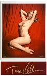 Tom Kelley Limited Edition Giclee Photograph of Marilyn Monroe -- Beautiful Pose #6 Photo Measures 17 x 22