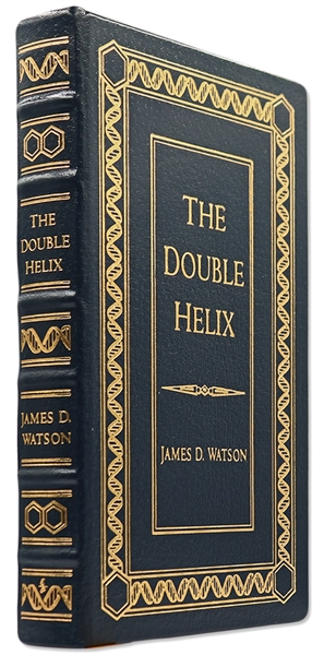 Nobel-Prize Winning DNA Co-Founder James Watson Signed Deluxe Limited Edition of ''The Double Helix''