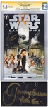 Carrie Fisher Signed Star Wars: Dark Empire Comic Book -- Also Signed by Boba Fetts Jeremy Bulloch