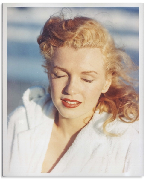 Original 8'' x 10'' Photograph of Marilyn Monroe Taken by Andre de Dienes in 1949 -- From the Tobay Beach Photo Session