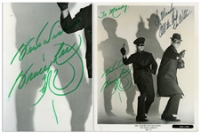 Scarce Bruce Lee Signed 8 x 10 Photo From The Green Hornet, Also Signed by Van Williams -- With a Bold Signature by Lee, Who Signs in Both English and With His Chinese Dragon Symbol