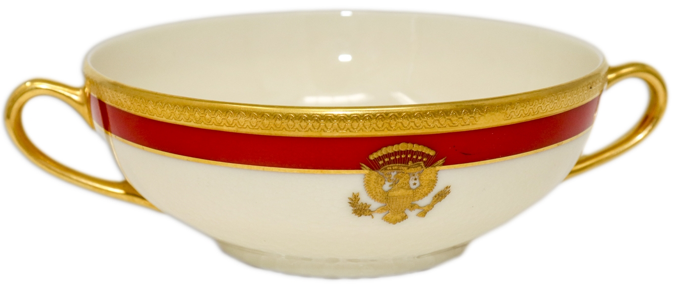 Ronald Reagan White House China Soup Bowl Made for State Dinners