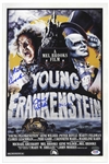 Young Frankenstein Cast-Signed 12 x 18 Photo of the Movie Poster -- With PSA/DNA COA