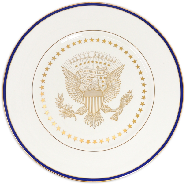 White House Service Plate From the George W. Bush Administration -- For the ''White House Staff Mess''