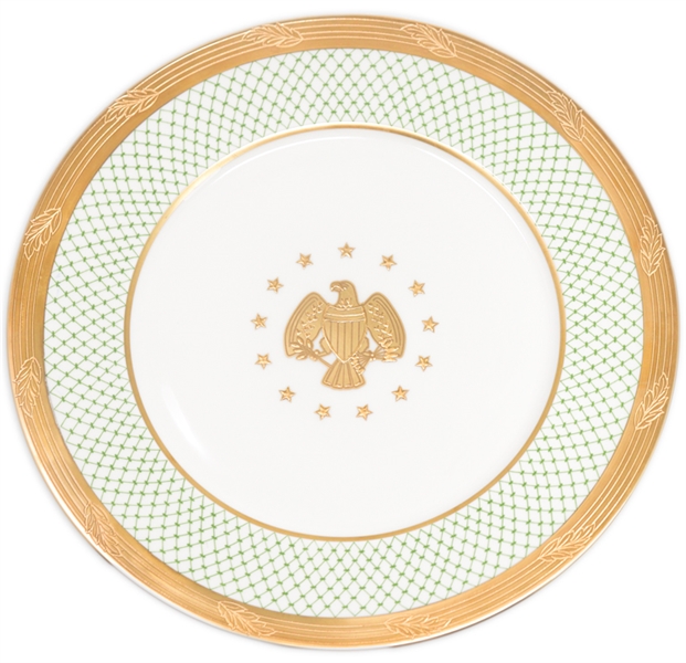 Stunning George W. Bush White House China Service Plate