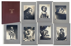 Shirley Temple Owned Large Portrait Hurrell Photographs From 1937 Film Heidi