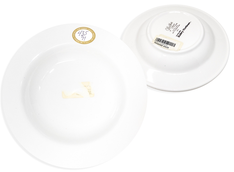 Seven Pieces of Tableware Owned by the Kennedy Family -- From Sotheby's 2005 Sale, ''Property From Kennedy Family Homes''