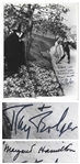Margaret Hamilton and Ray Bolger Signed Wizard of Oz Photo