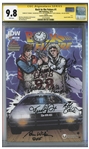 Back to the Future Cast-Signed Comic #1, Graded 9.8 -- Signed by 6 Cast Members Including Michael J. Fox and Christopher Lloyd