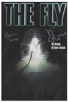 The Fly Cast-Signed Movie Poster