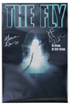 The Fly Cast-Signed Movie Poster