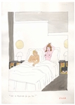 Francis Smilby Wilford-Smith Original Artwork Done for Playboy -- Pen & Watercolor Measures 11 x 15