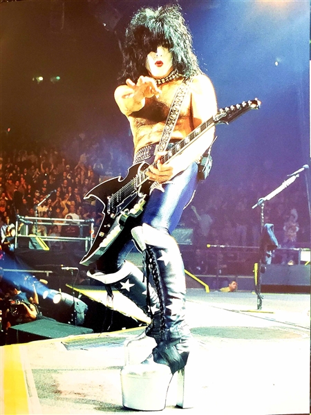Paul Stanley Signed Guitar Stage-Played With KISS -- ''You Drive Us Wild / We'll Drive You Crazy...Paul Stanley''