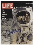 Buzz Aldrin Signed LIFE Magazine -- Uninscribed
