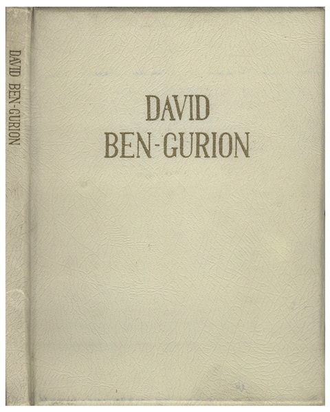 David Ben-Gurion Signed Copy of ''David Ben-Gurion / A Pictorial Record''