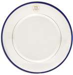 White House Dinner Plate From the Bill Clinton Administration -- For the White House Mess