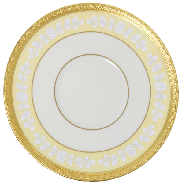 Bill Clinton White House China Soup Saucer to Honor the 200th Anniversary of the White House