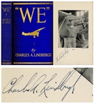 Charles Lindbergh Signed First Edition of We