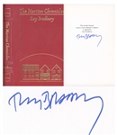 Ray Bradbury Signed Deluxe Edition The Martian Chronicles
