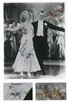 Fred Astaire and Ginger Rogers Signed 8 x 10 Photo From Top Hat -- With JSA COA