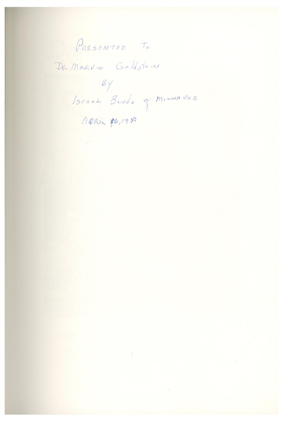 David Ben-Gurion Signed Limited Leather-Bound Edition of ''Israel A Personal History''