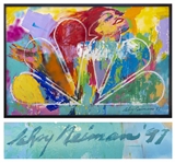 LeRoy Neiman Original Large Painting From 1997 -- Measures 71.5 x 47.25