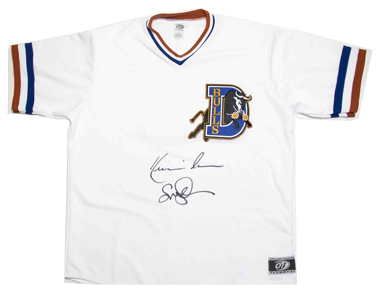 Kevin Costner Signed Bull Durham Bulls Jersey (MLB Hologram