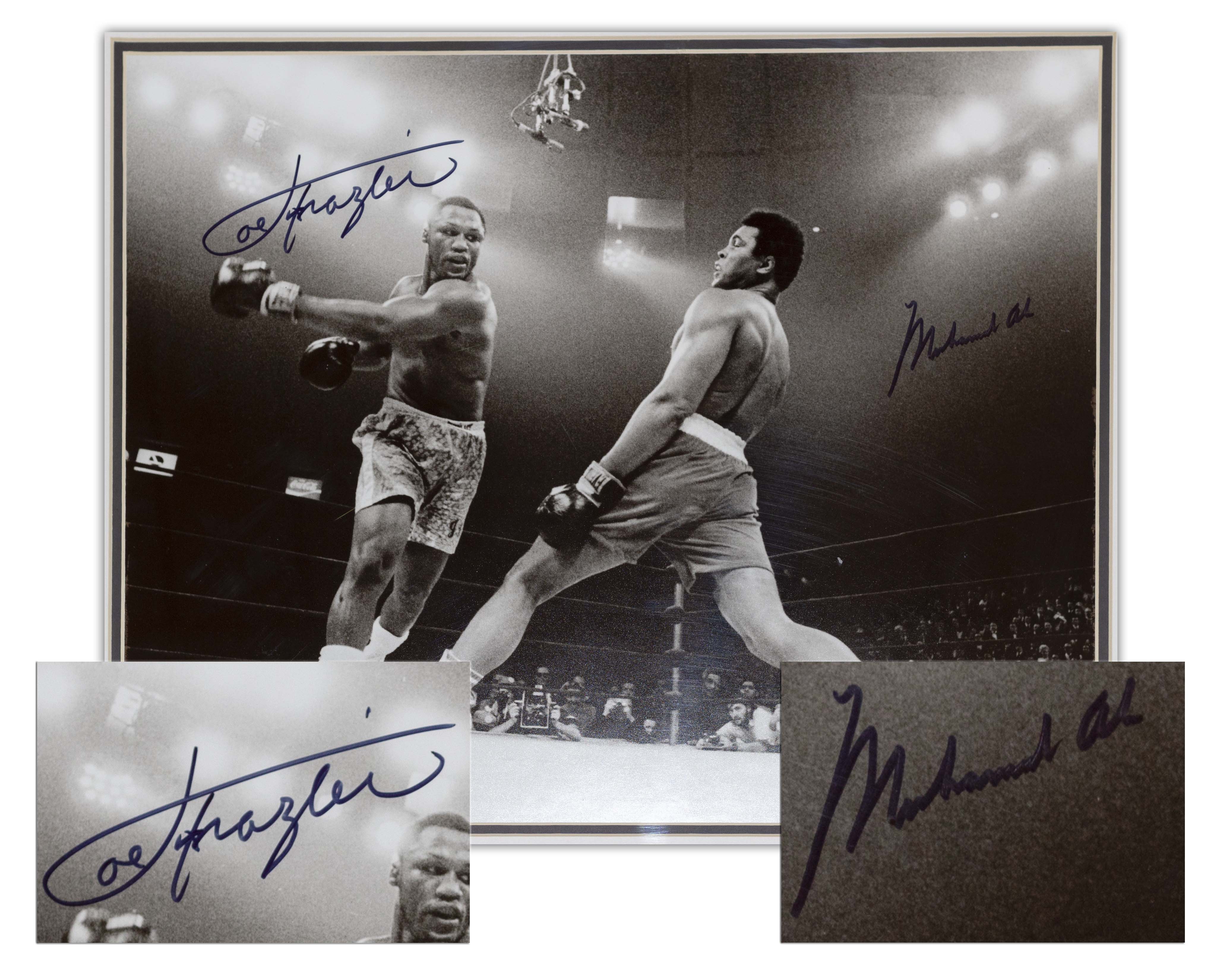 JOE FRAZIER Autograph Signed Photo 8x10 v Ali World Heavyweight Boxing Proof COA 