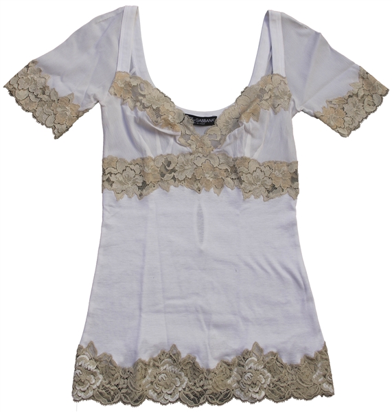 Dolce & Gabbana Blouse Owned by Sheryl Crow