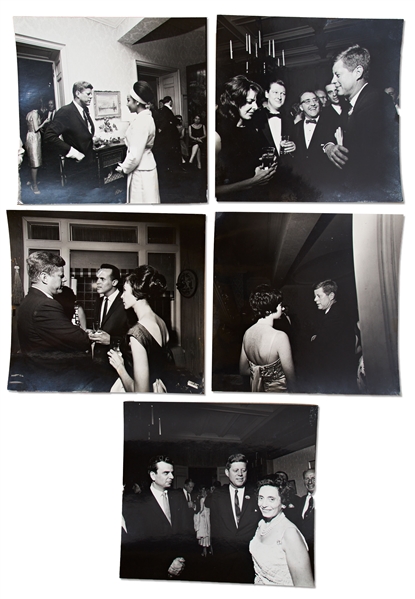 Cecil W. Stoughton's Personal Photo Album of John F. Kennedy's Birthday Party in 1962, Following the Madison Square Garden Event