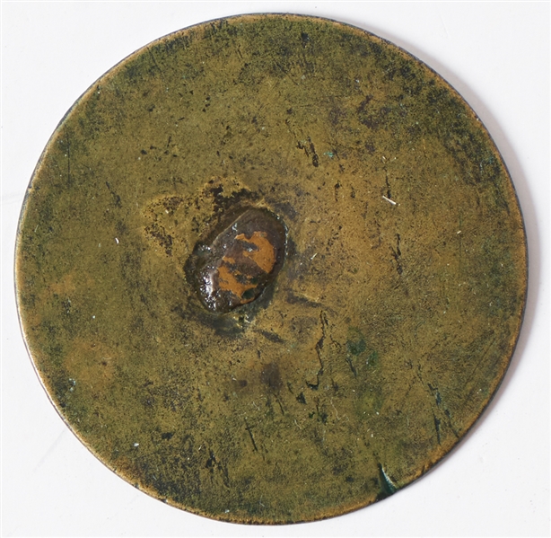 George Washington ''Long Live the President'' Inaugural Button From the Very First Presidential Inauguration in 1789 -- With Design of 13 Linked States