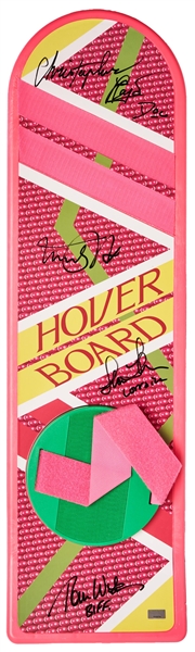 ''Back to the Future II'' Cast-Signed Hoverboard