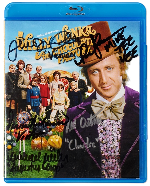 ''Willy Wonka & the Chocolate Factory'' Cast-Signed DVD -- With PSA/DNA COA