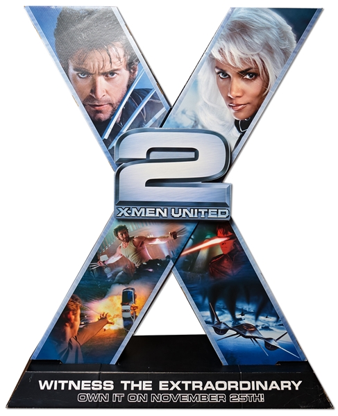 ''X2: X-Men United'' Theatrical Promotional Display -- Measures Over 5 Feet Tall
