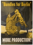 World War II Poster From 1942, Bundles for Berlin