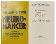 William Gibson Signed First U.K. Edition of the Sci-Fi Modern Classic Neuromancer