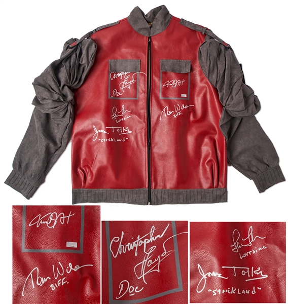 Cast-Signed ''Back to the Future'' Jacket