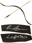 Orlando Bloom Signed Longbow, His Weapon From The Hobbit