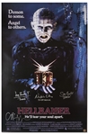 Cast-Signed Poster From the 1987 Horror Classic Hellraiser