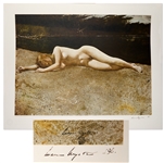 Andrew Wyeth Signed Limited Edition Collotype of Black Water