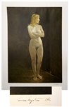 Andrew Wyeth Signed Limited Edition Collotype of The Virgin