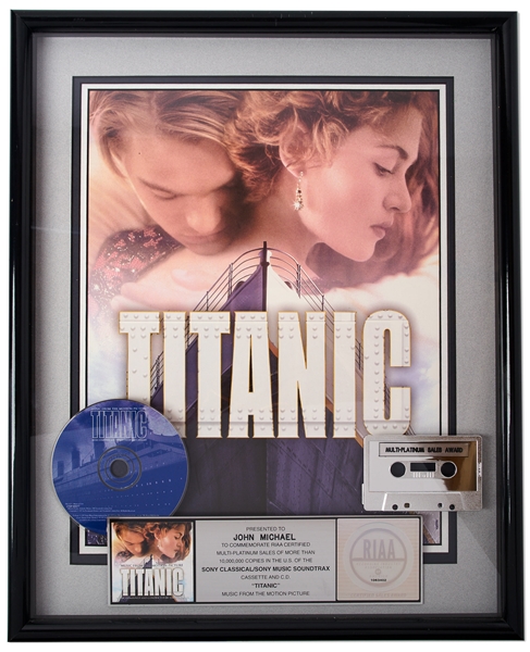 RIAA Multi-Platinum Award for ''Titanic''