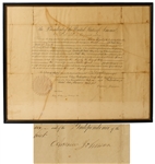 Andrew Johnson Italian Consul Appointment Signed as President