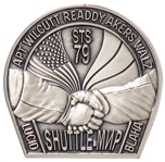 Robbins Medal #49F, Flown on Atlantis STS-79 -- Owned by Astronaut Shannon Lucid