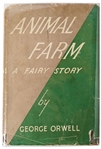 First Edition, First Printing of George Orwells Classic Novel, Animal Farm in Original Dust Jacket