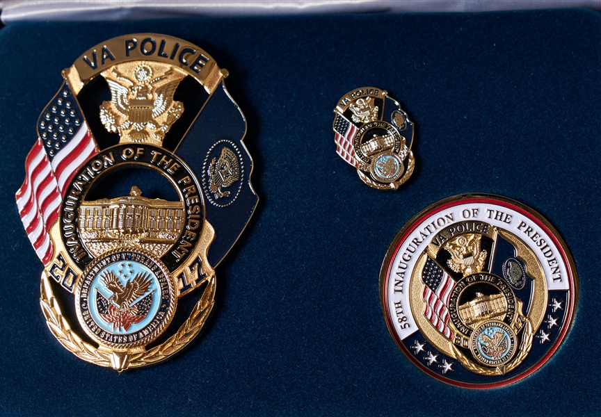Veterans Affairs Police Badge Set for Donald Trump's 2017 Inauguration