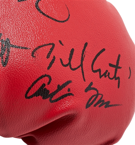 Sylvester Stallone & ''Rocky'' Cast-Signed Boxing Glove