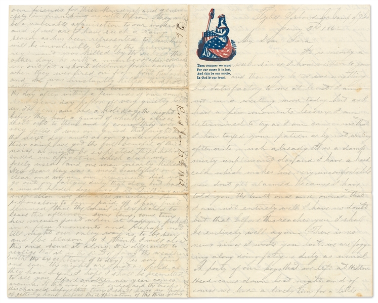 240 Letters by a 7th Connecticut Infantryman -- ''a lad sixteen years old had...the lower part of his face blown away...you could push your fingers right through the flesh and yet he lived untill...