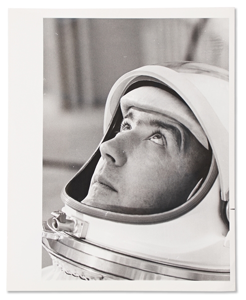NASA Press Photo from 1965 of James McDivitt from the Gemini 4 Mission