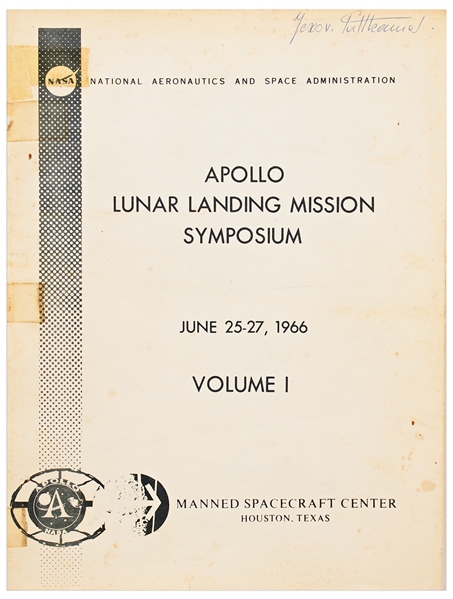 1966 NASA Report of the ''Apollo Lunar Landing Mission Symposium''